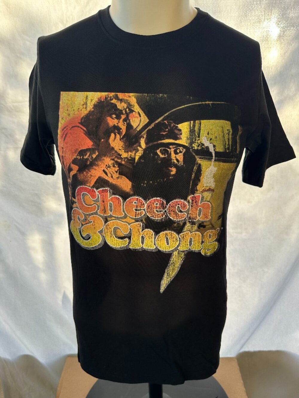 Cheech & Chong 2021 Men's Black T Shirt Size Medium